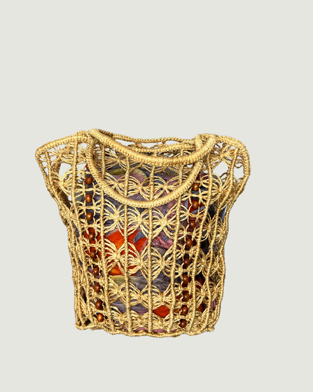 2 Large Woven Bag