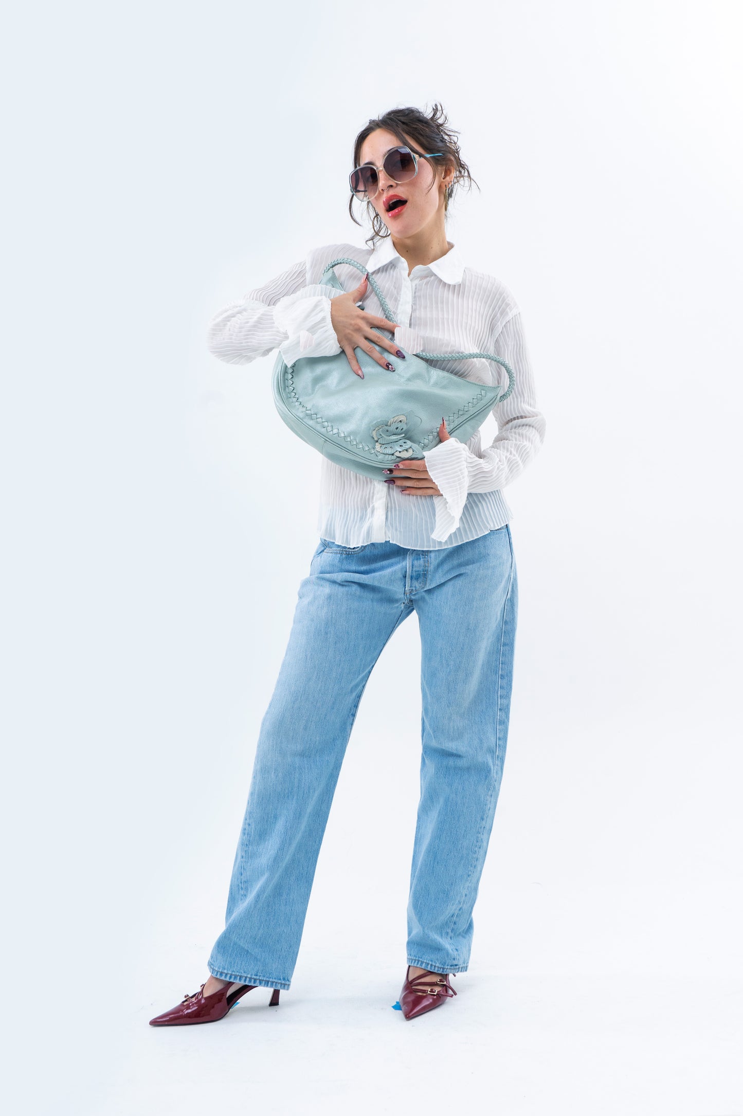 Crinkle Shirt - White