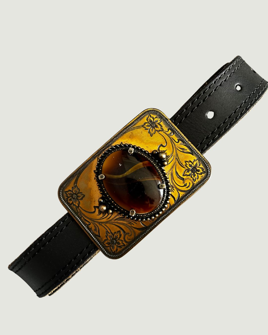 Tigers Eye Trophy Buckle