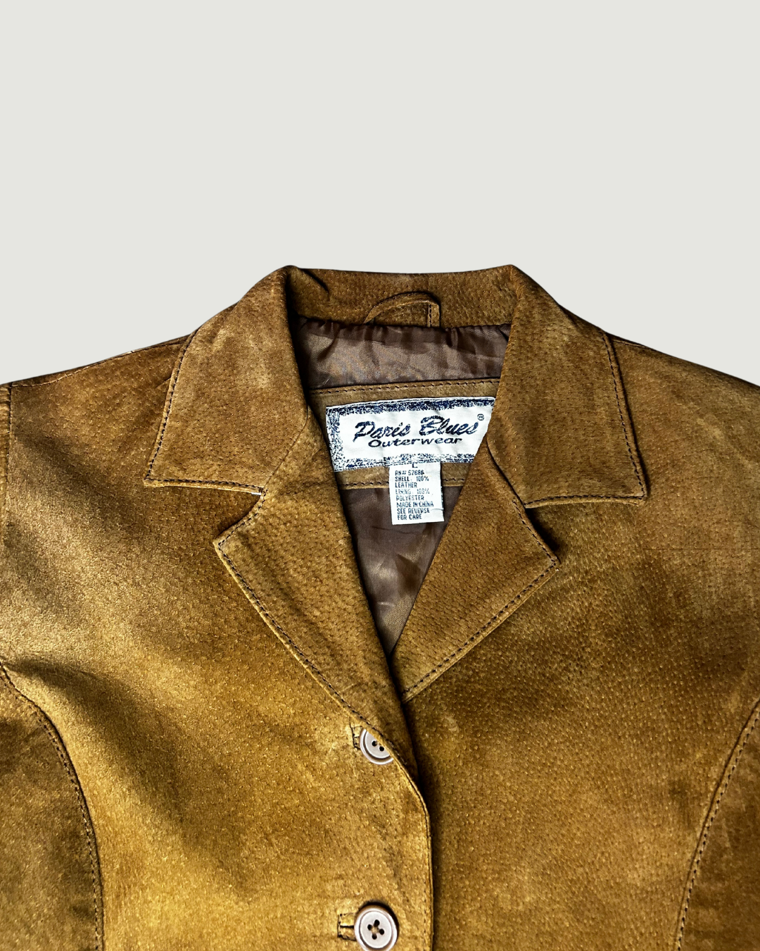 Paris Blues Leather Jacket