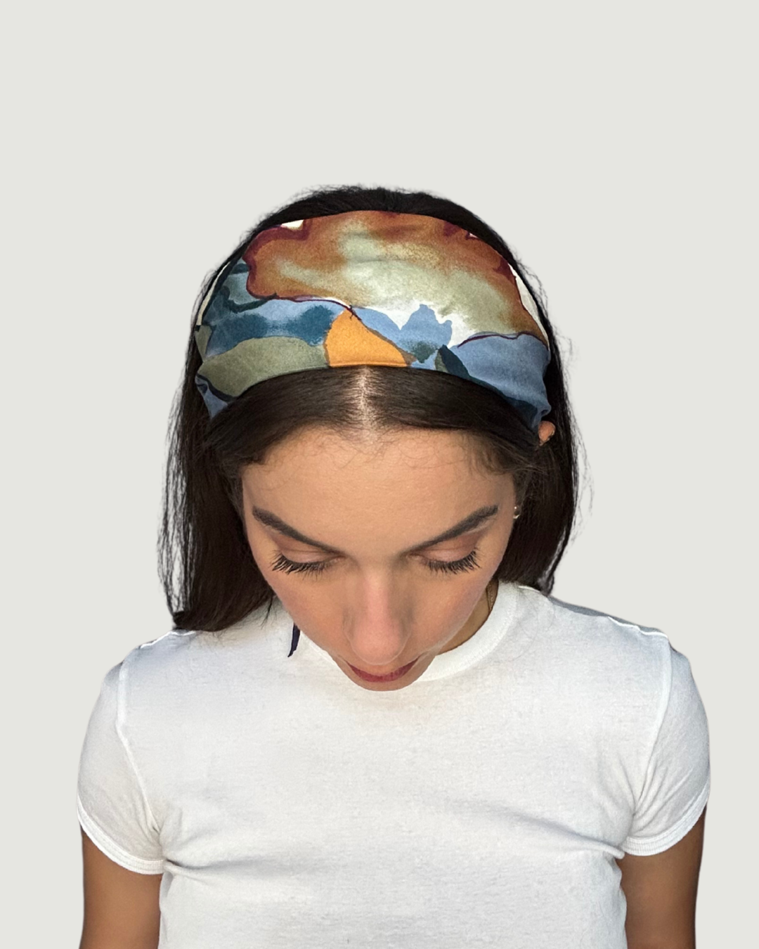 Watercolors Headband by Recylicious