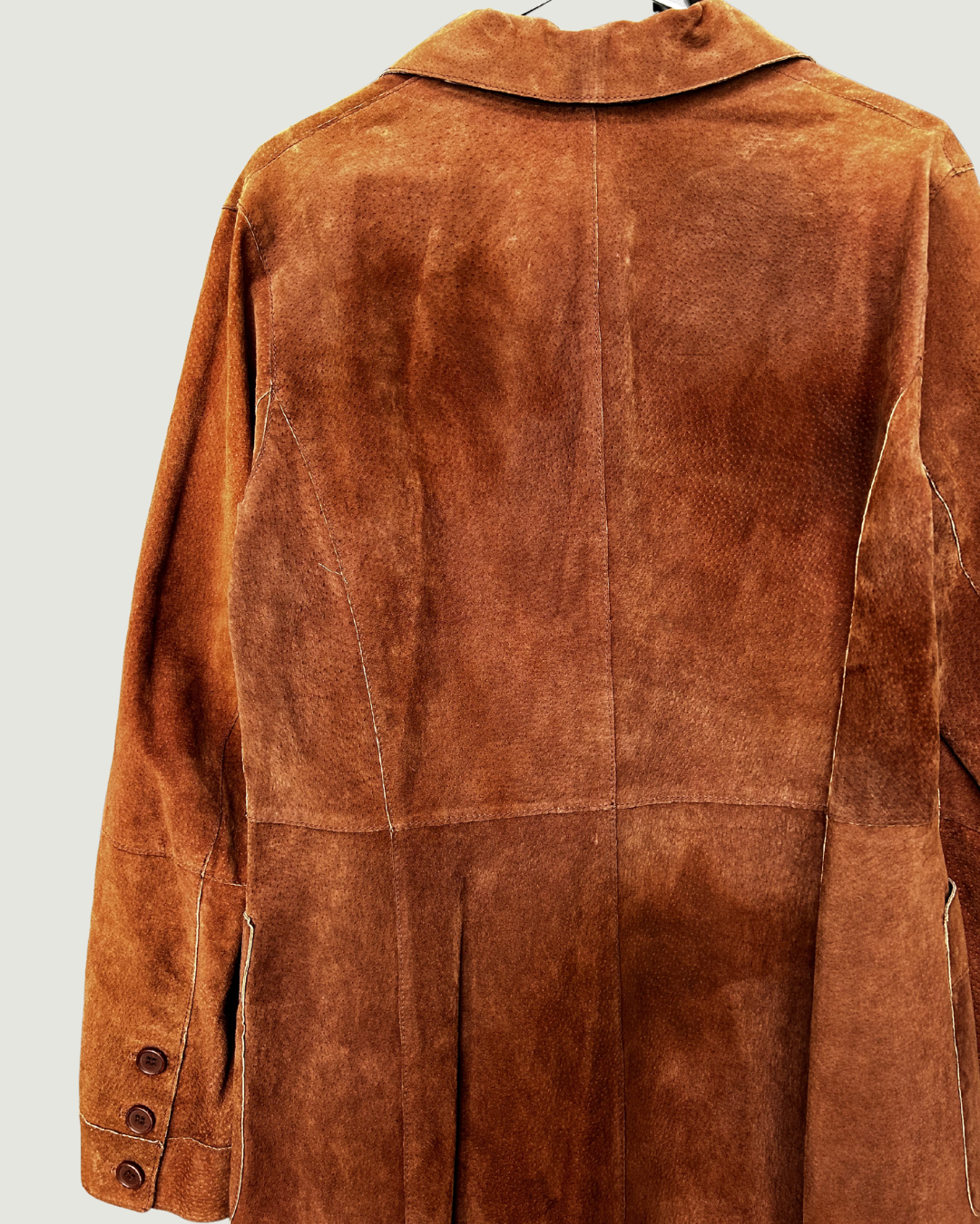 Brown Suede Coat