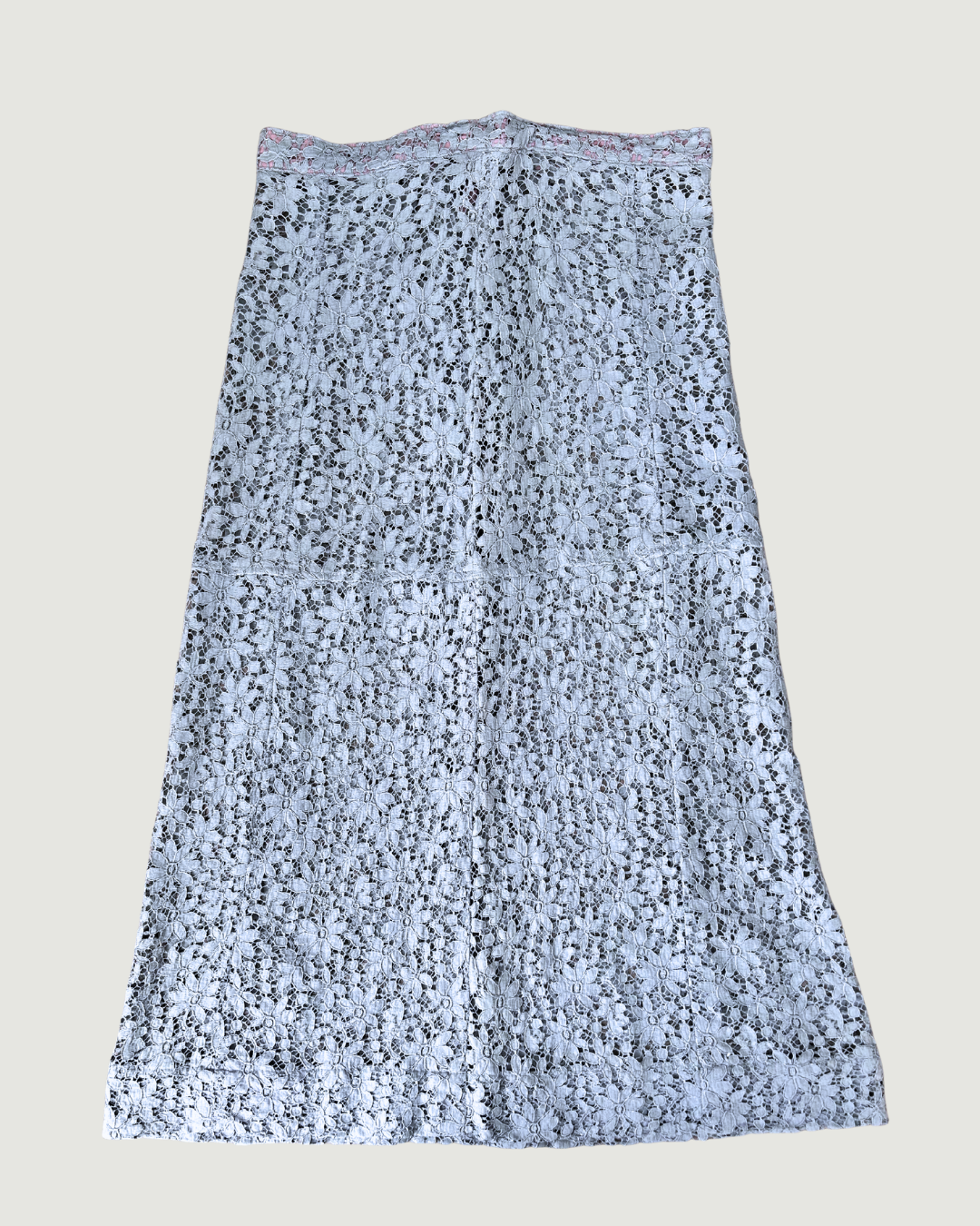 Vintage Lace Midi Skirt