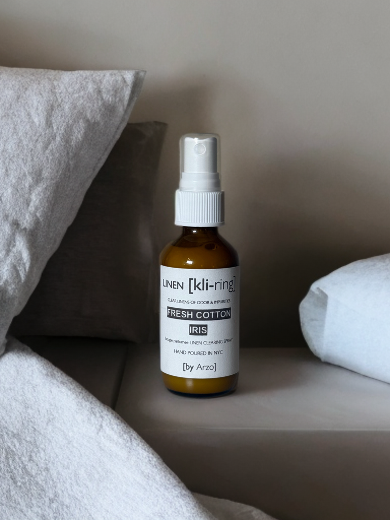 Linen Clearing Spray - Fresh Iris Cotton (2 oz)