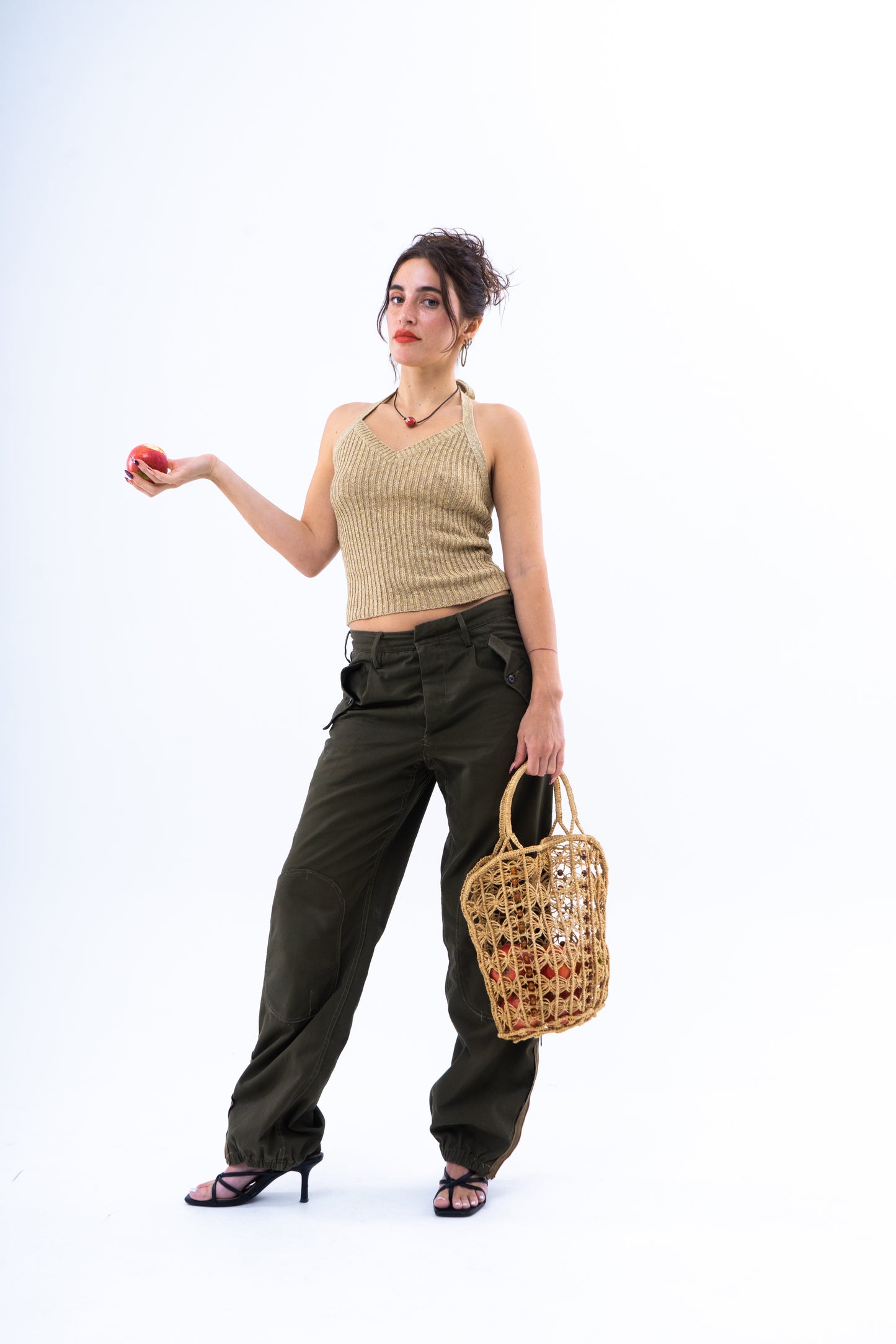 2 Large Woven Bag