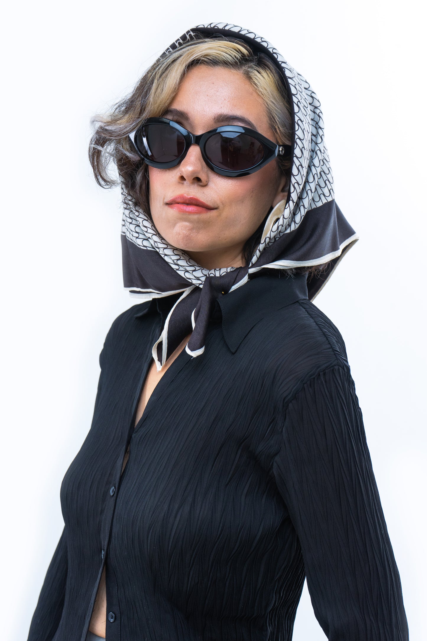 Crinkle Shirt - Black