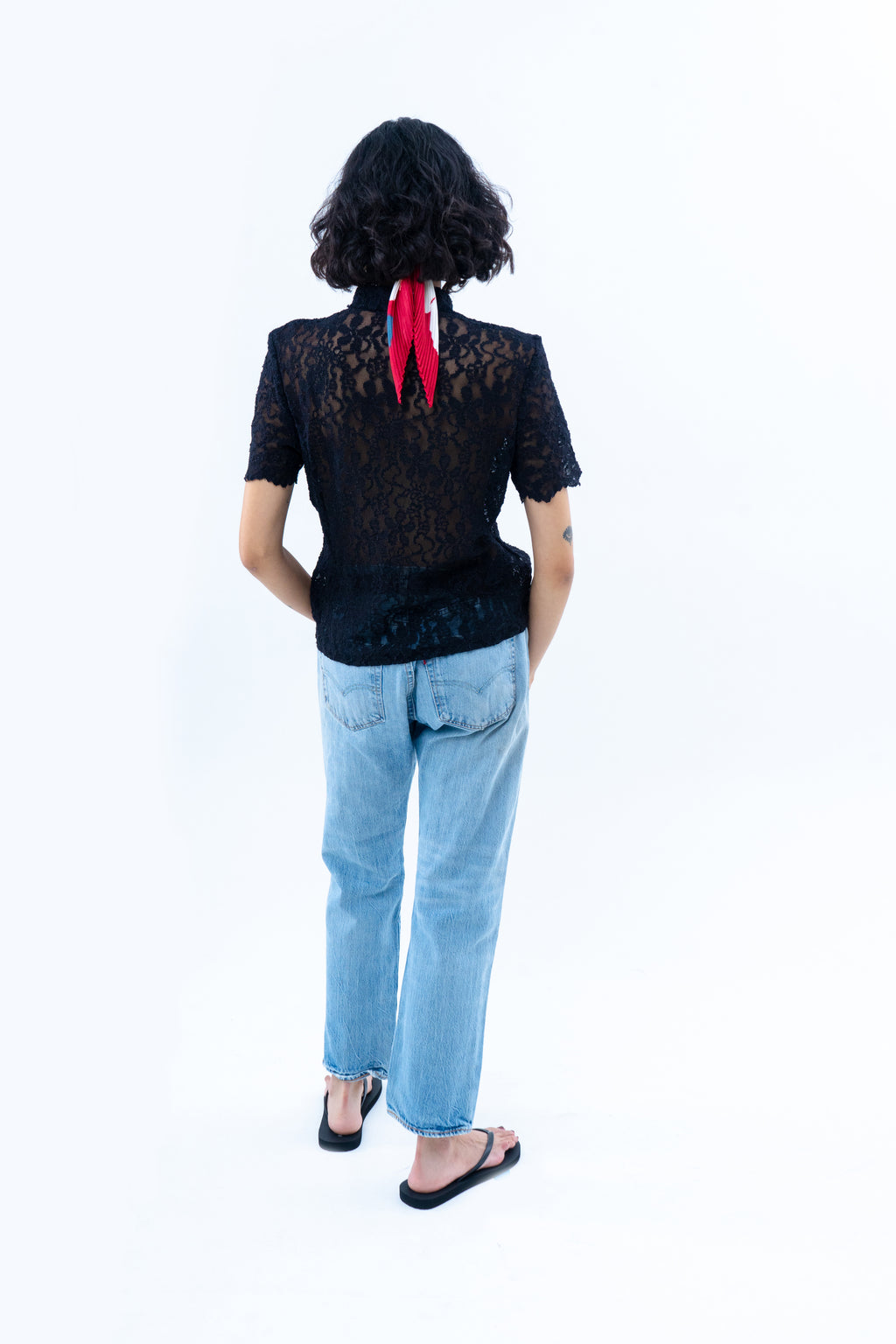 Lacey Button Up