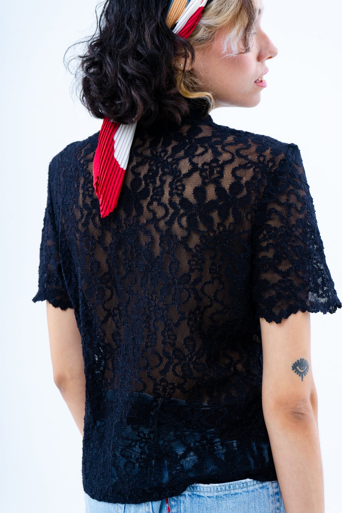 Lacey Button Up