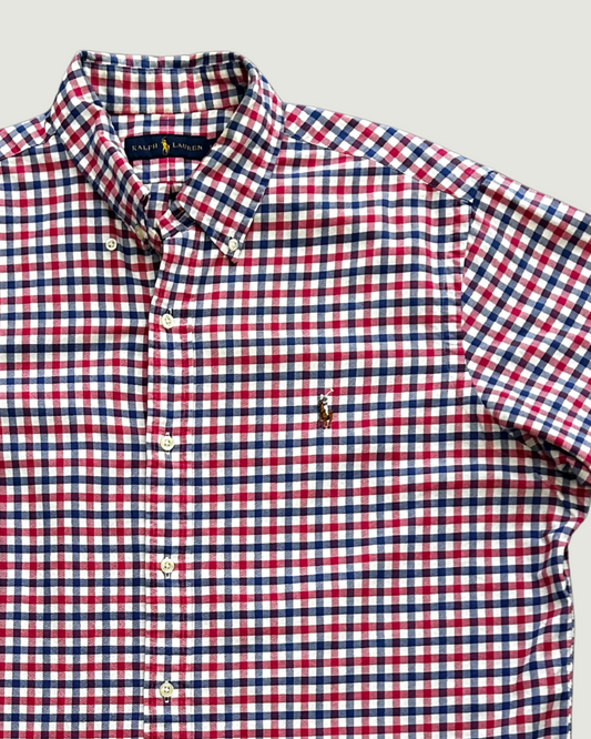 Ralph Lauren Red and Blue Plaid