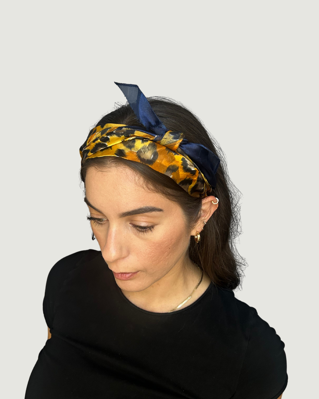 Cheetah Print Headband by Recylicious