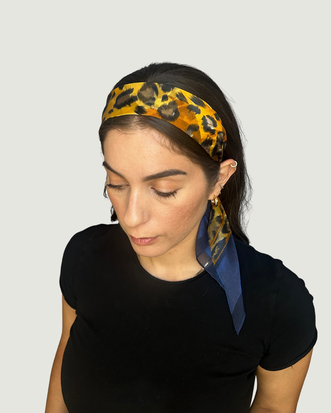 Cheetah Print Headband by Recylicious