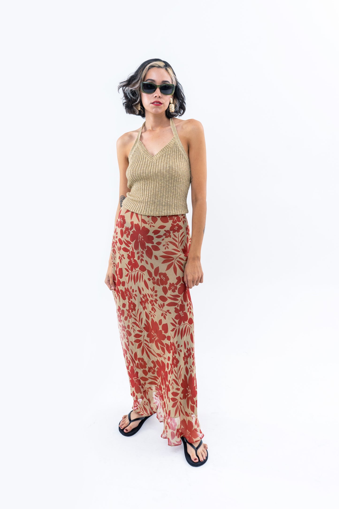 Floral Maxi Skirt