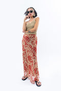 Floral Maxi Skirt