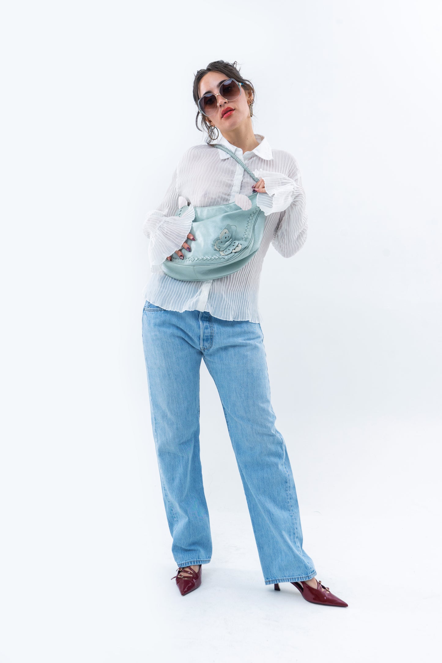 Crinkle Shirt - White