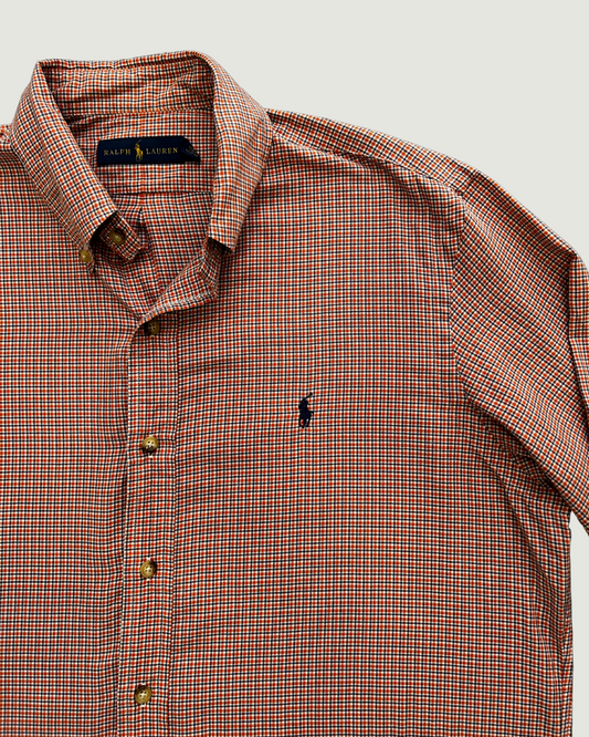 Ralph Lauren Orange Plaid