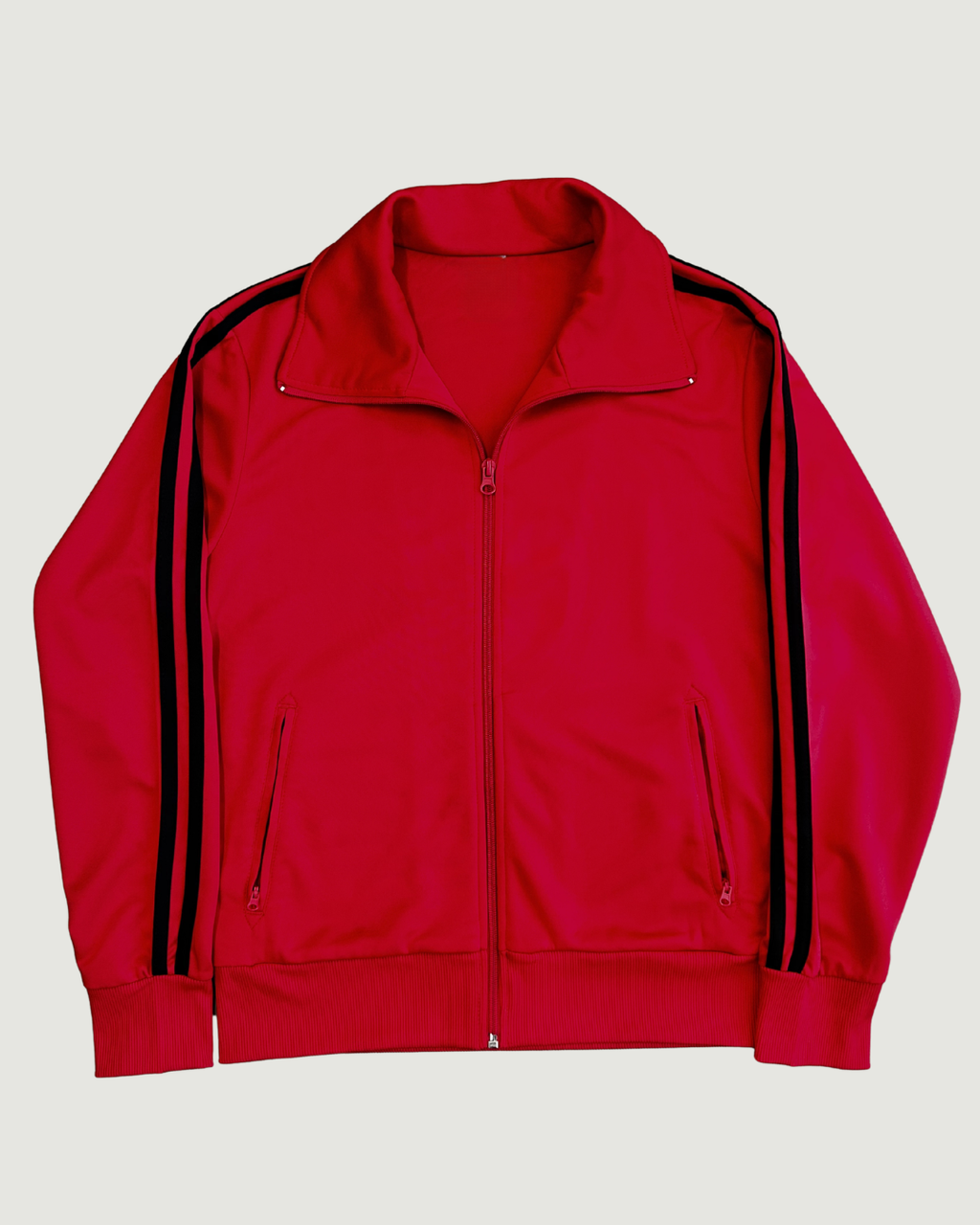 Varsity Red with Black