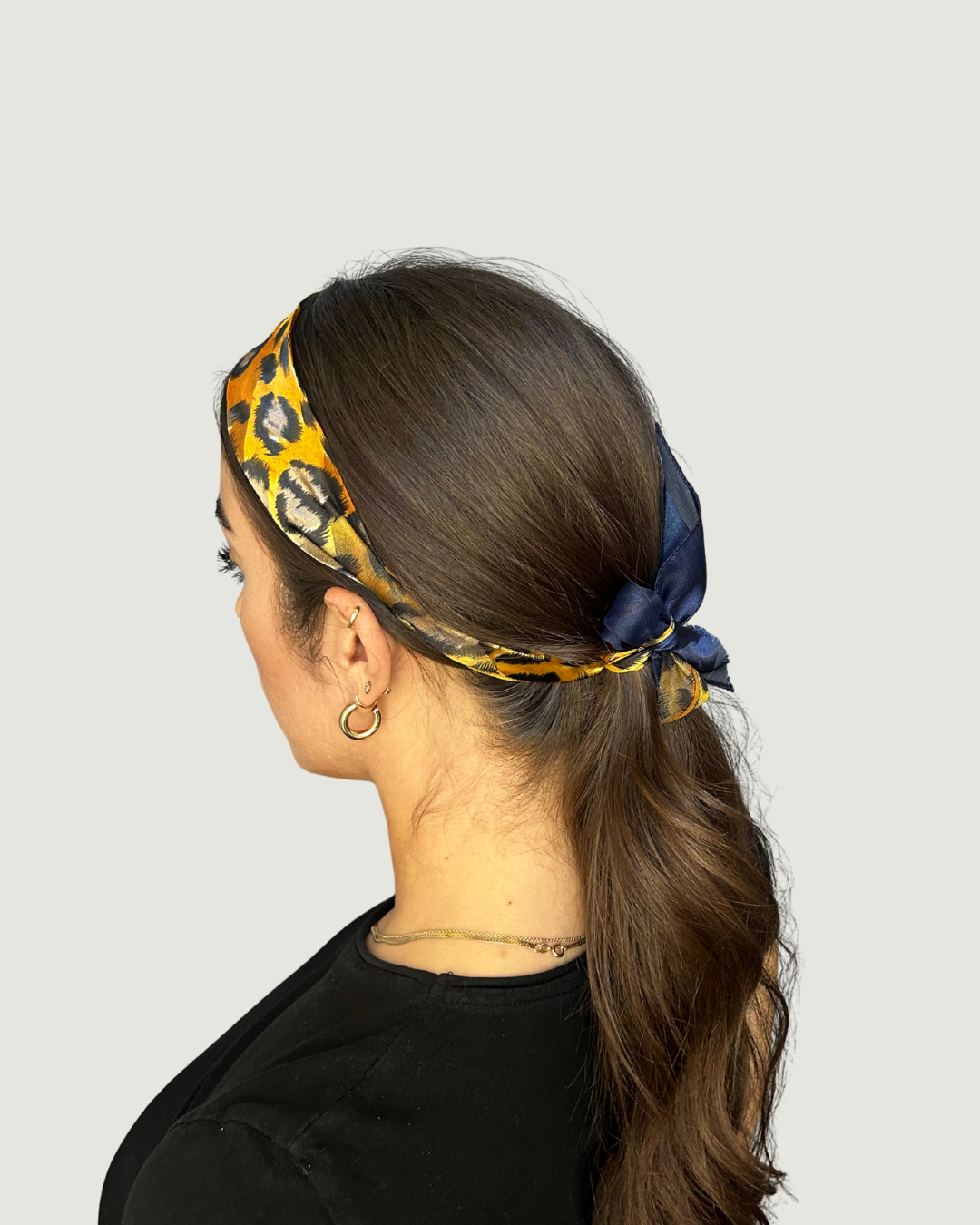 Cheetah Print Headband by Recylicious