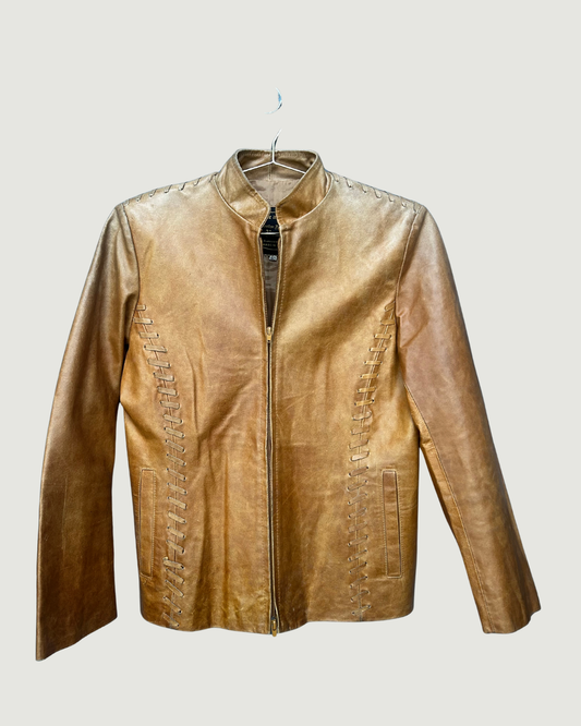 Leather Factory Jacket