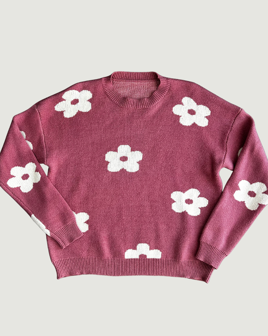 Floral Sweater