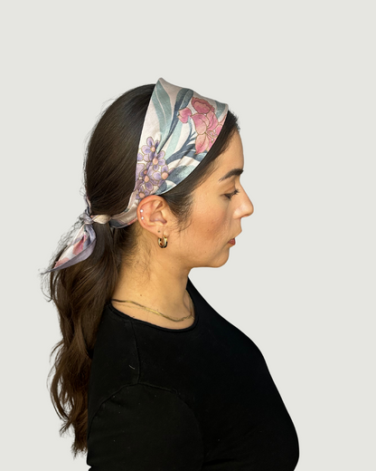 Tropical Floral Headband by Recylicious