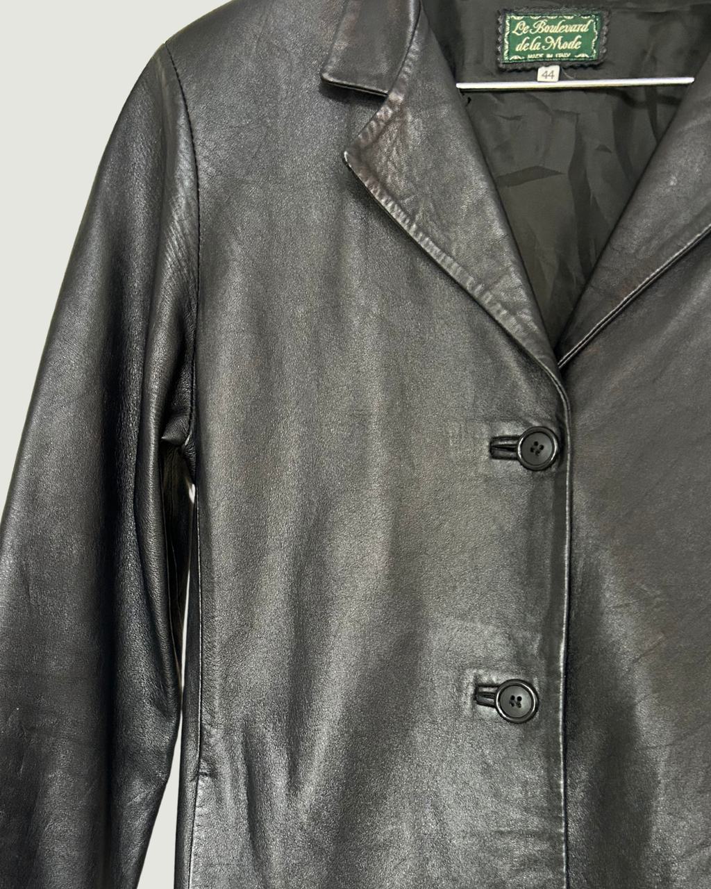 90's Lightweight Leather Jacket