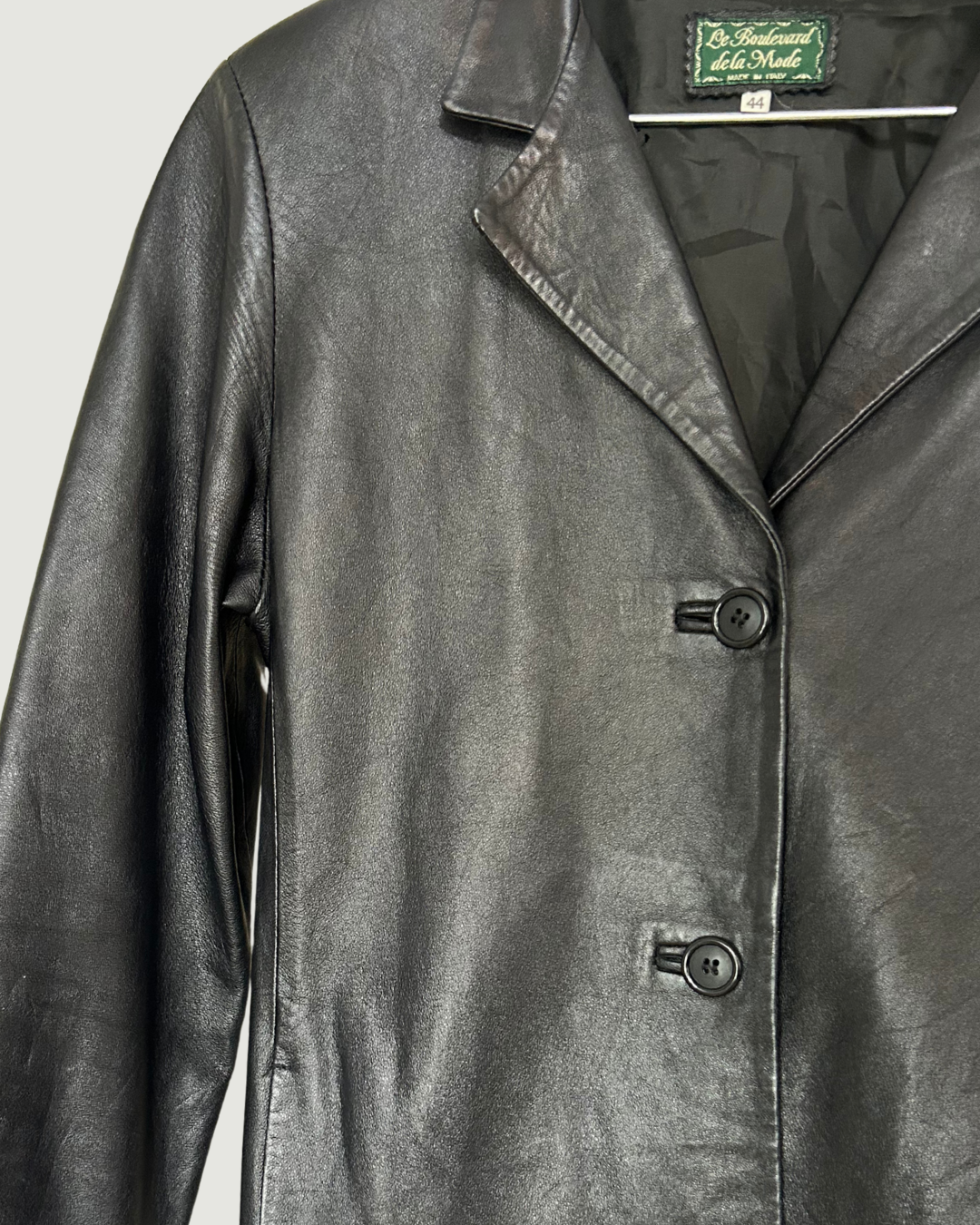 90's Lightweight Leather Jacket