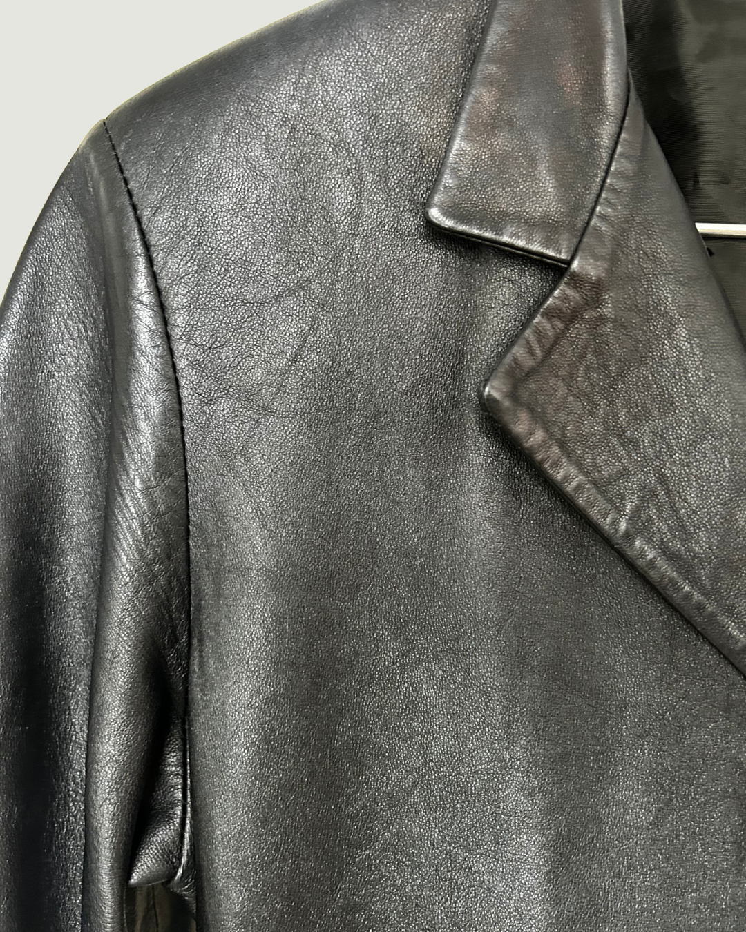 90's Lightweight Leather Jacket