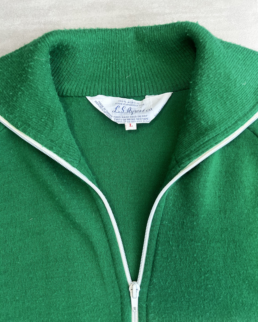 Vintage Green Track Jacket