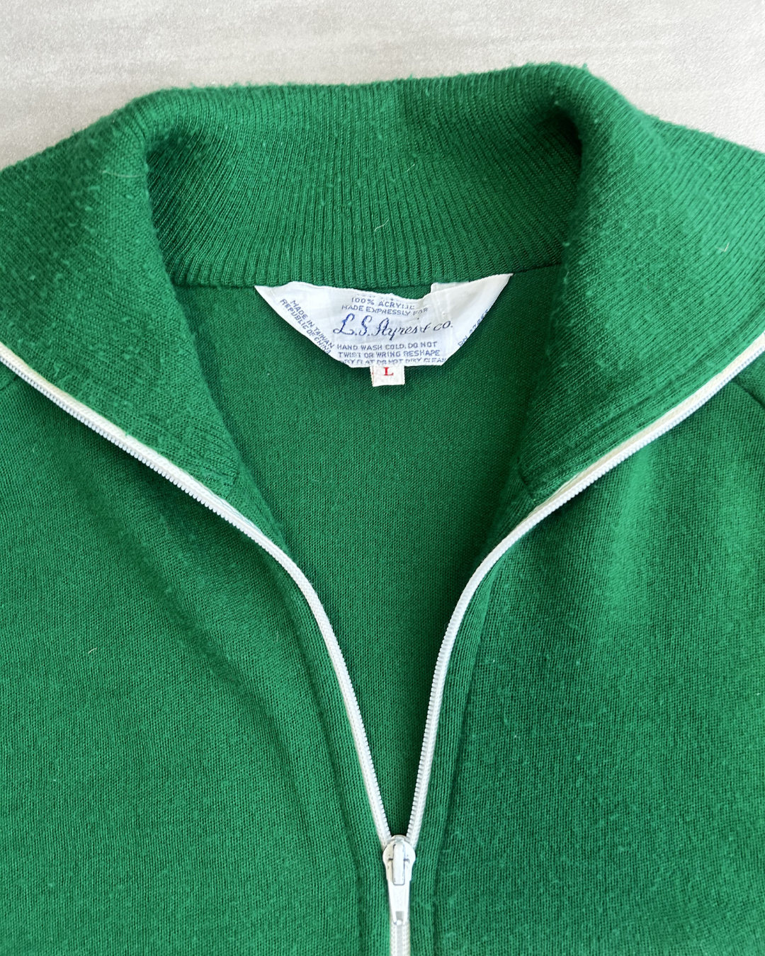 Vintage Green Track Jacket