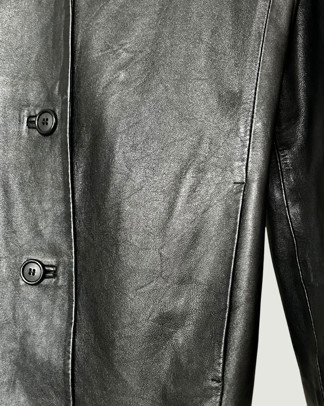 90's Lightweight Leather Jacket