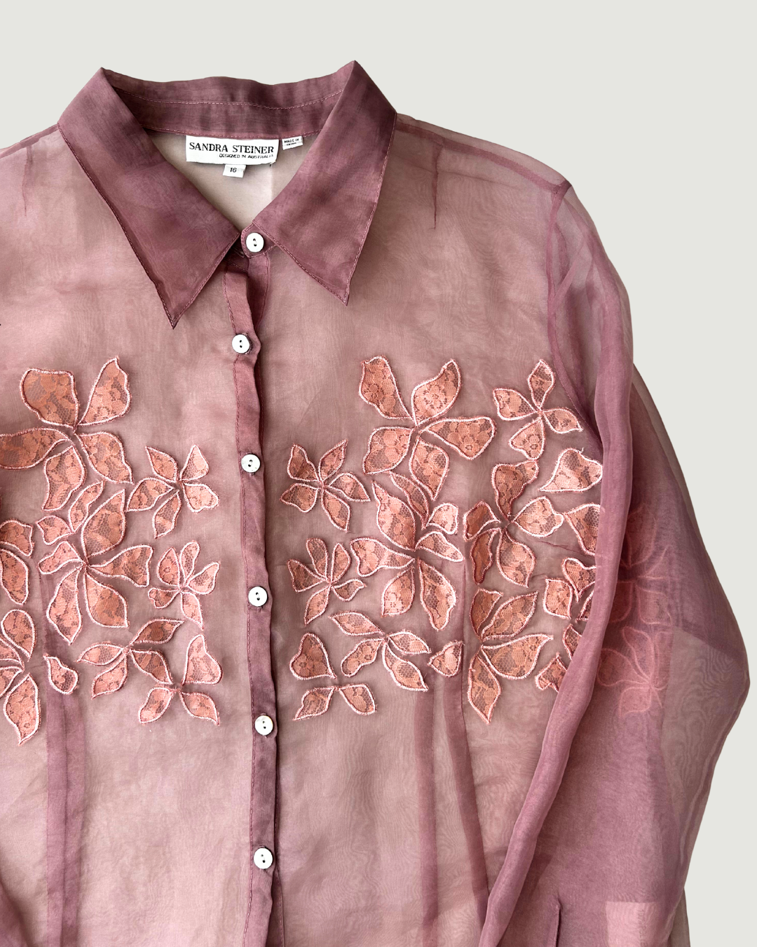 Floral Collared Blouse