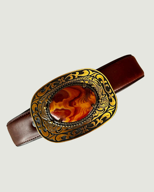 Mookaite Jasper Trophy Buckle