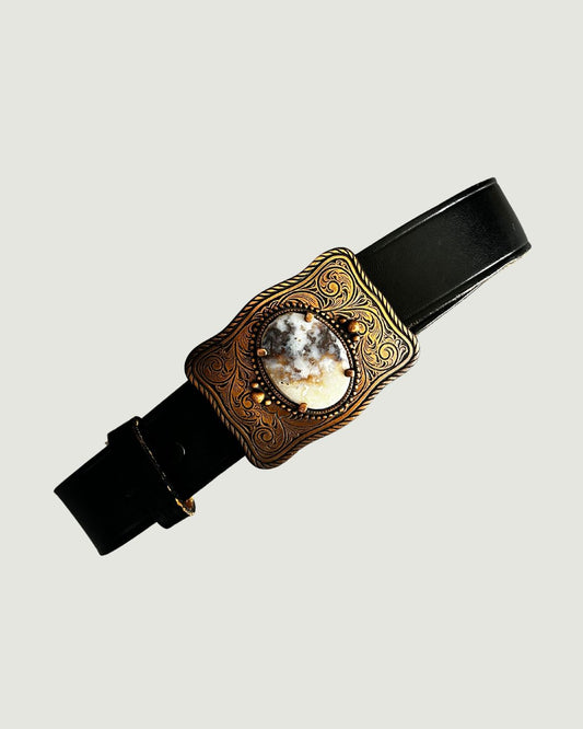 Dendritic agate Trophy Buckle