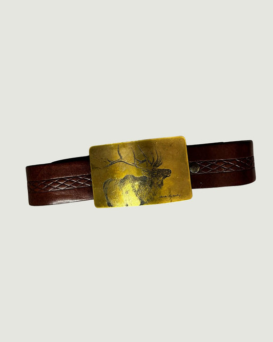 Elk Trophy Buckle