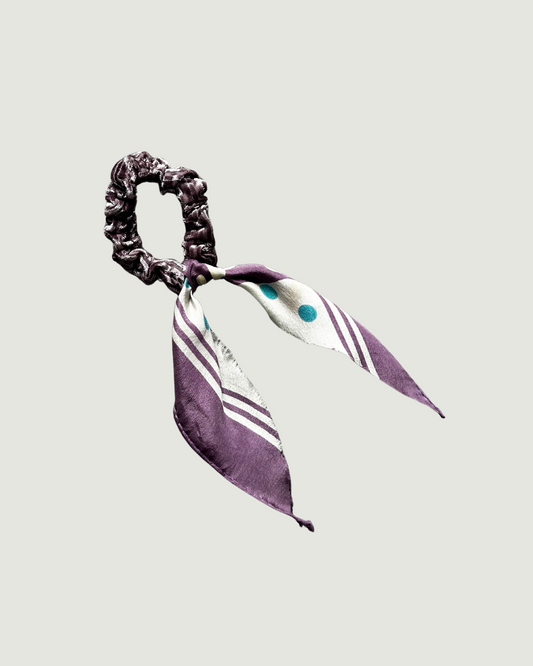 Velvet Tie Scrunchie