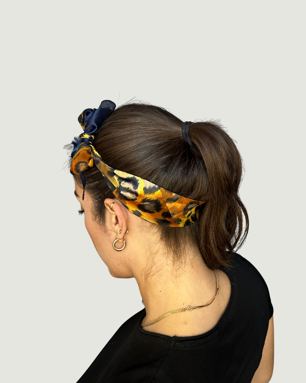 Cheetah Print Headband by Recylicious