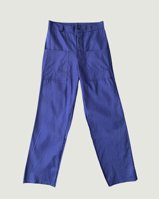 French Navy Pants