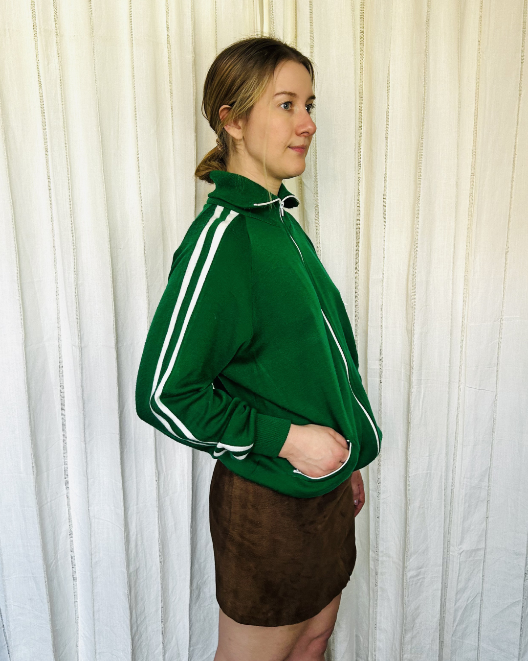 Vintage Green Track Jacket