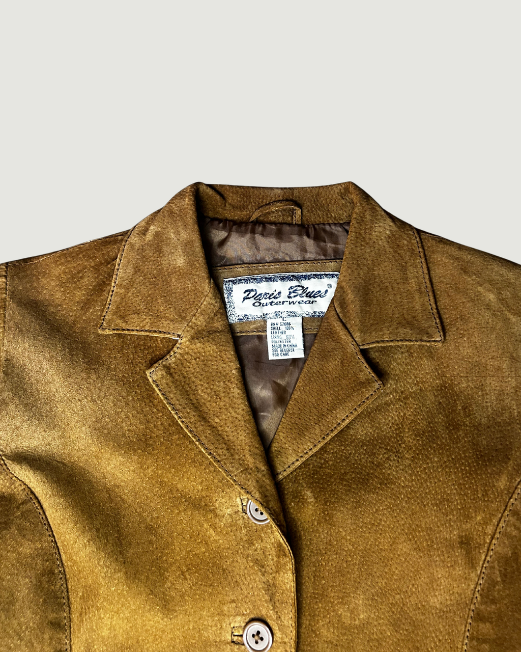 Paris Blues Leather Jacket