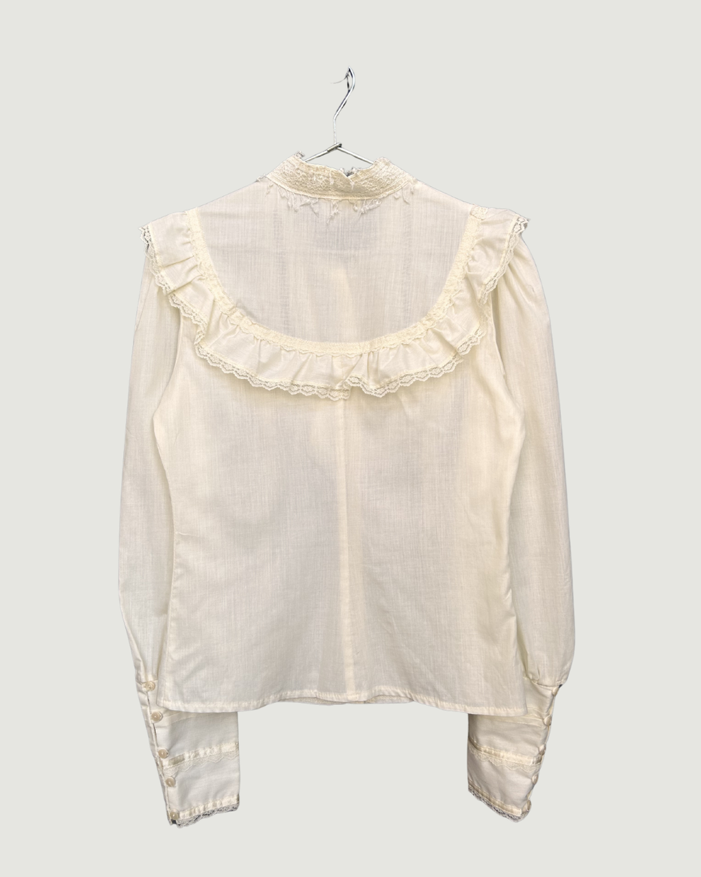 Victorian Lace Pintuck Blouse