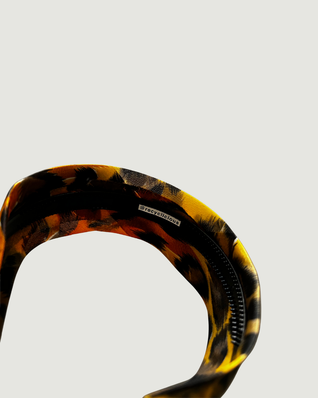 Cheetah Print Headband by Recylicious