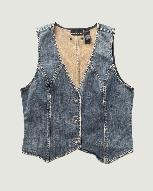 Denim Vest - DKNY