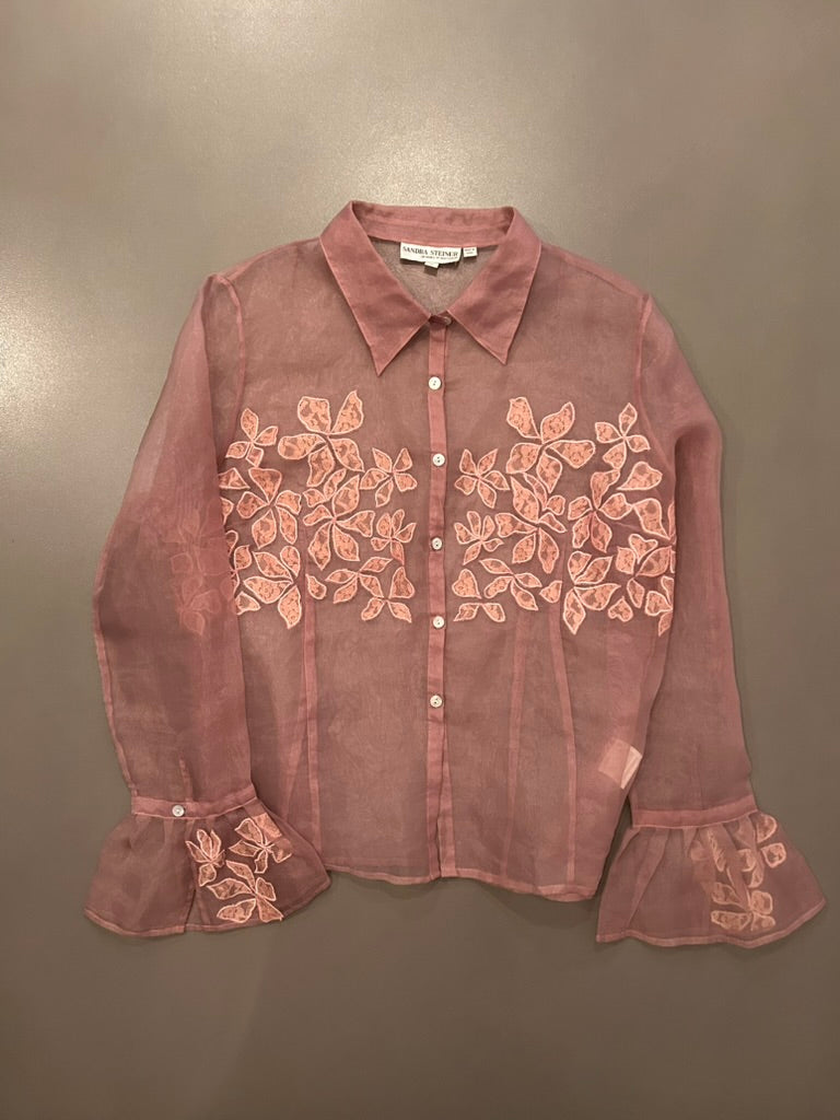 Floral Collared Blouse