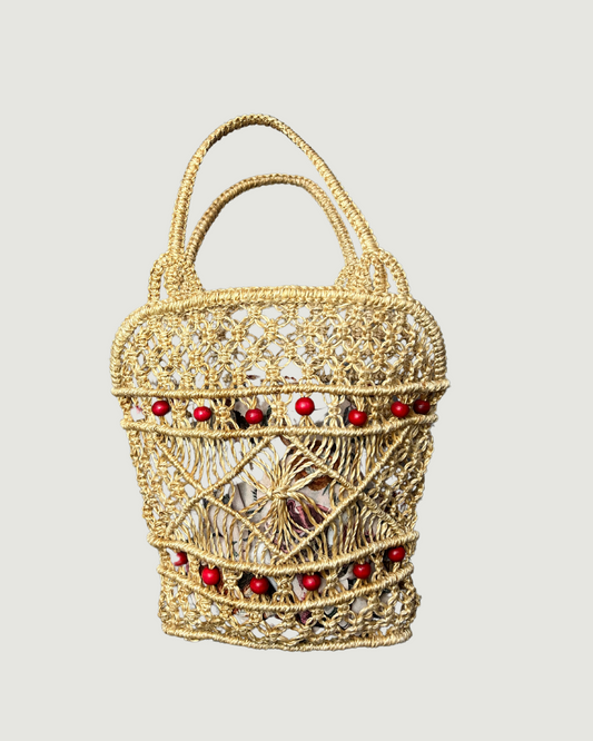 3 Small Woven Bag
