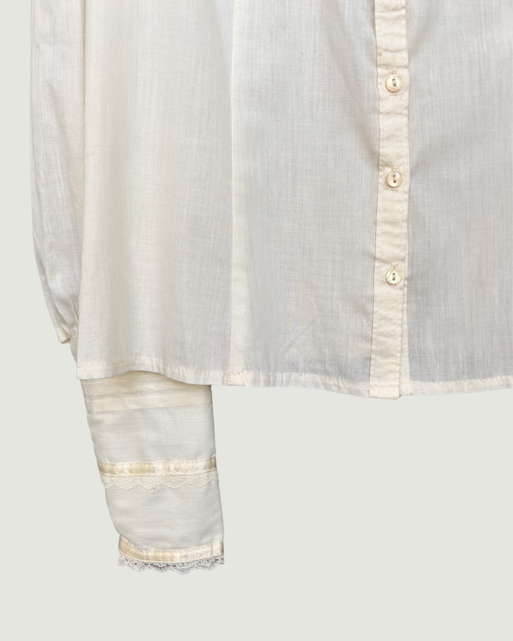 Victorian Lace Pintuck Blouse