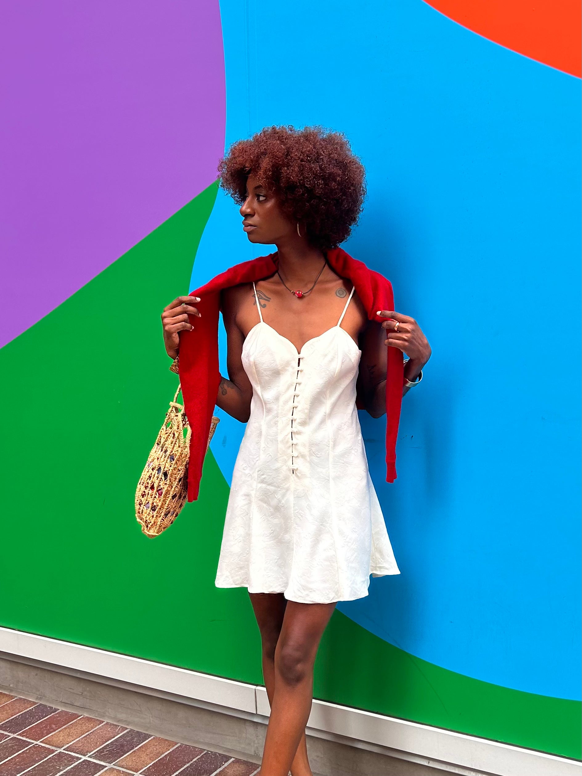 Slip Mini Dress