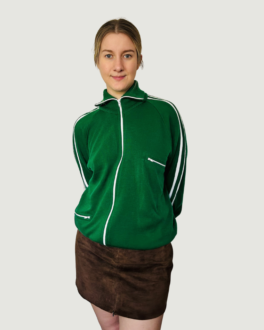 Vintage Green Track Jacket