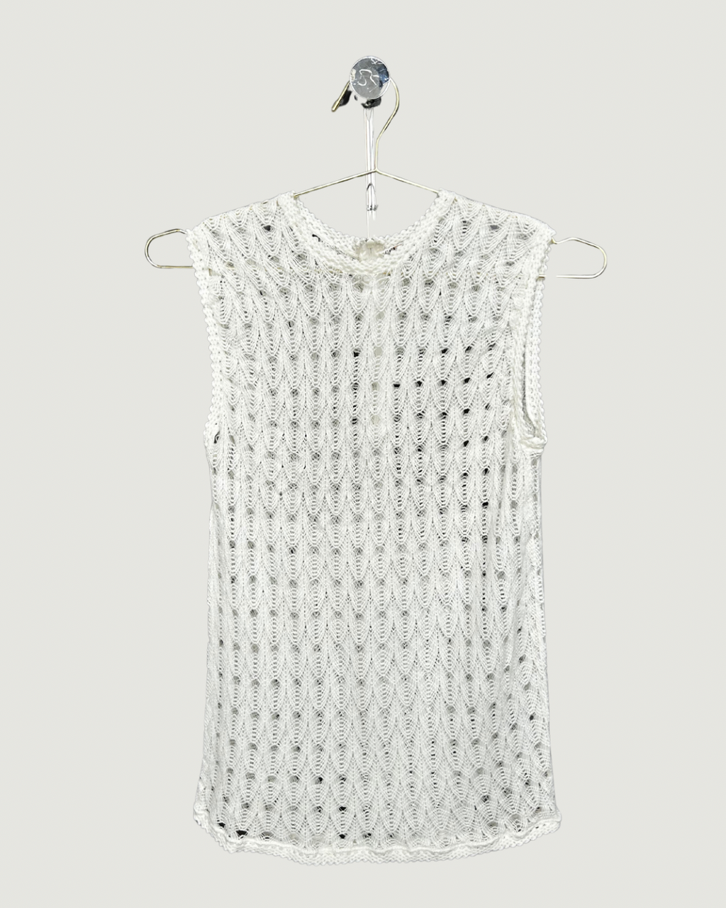 Sleeveless Crochet Knit Tank