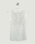 Sleeveless Crochet Knit Tank
